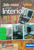 3ds max dan VRay untuk Interior