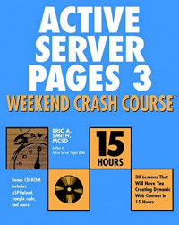 Active server pages 3 : weekend crash course