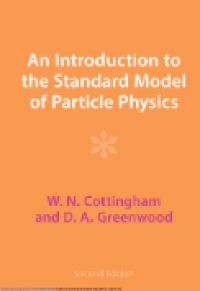Image of AN INTRODUCTION TO THE STANDARD MODEL OF PARTICLE PHYSICS