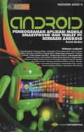 ANDROID PEMROGAMAN APLIKASI MOBILE SMATPHON DAN TABLET PC BERBASIS ANDROID