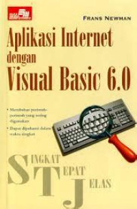 APLIKASI INTERNET DENGAN VISUAL BASIC 6,0