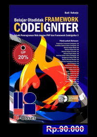 belajar framework codeigniter