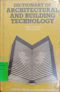 Dictionary of Architectural and Building Technology