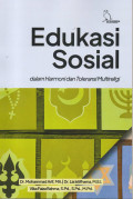 Edukasi sosial : dalam harmoni dan toleransi multireligi