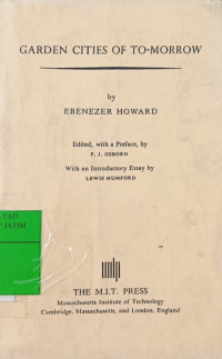 Image of Garden Cities Of To-morrow