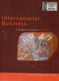 International Business: a managerial Perspective