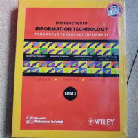 INTRODUCTION TO INFOMATION TECHNOLOGY PENGANTAR TEKNOLOGI INFORMASI
