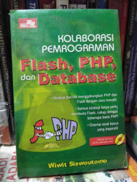Image of KOLABORASI PEMROGRAMAN FLASH, PHP DAN DATABASE