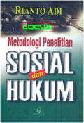 Metodologi Penelitian Sosial dan Hukum