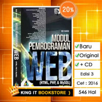 Image of MODUL PEMROGRAMAN WEB (HT,PHP & MYSQL )
