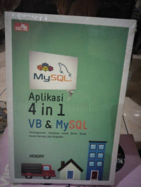 MYSQL APLIKASI 4 IN 1 VB& MYSQL