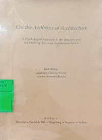 On The Aesthetics of Architecture