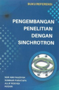 Pengembangan Penelitian Dengan Sinchrotron