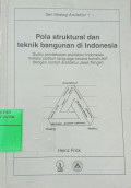 Pola struktural dan Teknik Bangunan di Indonesia