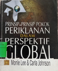 Prinsip Prinsip Pokok Periklanan dalam Perspektif Global