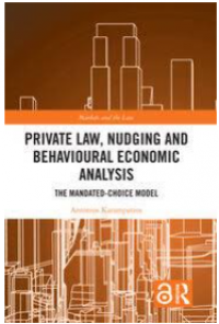 Image of Private Law, Nudging and Behavioural Economic Analysis