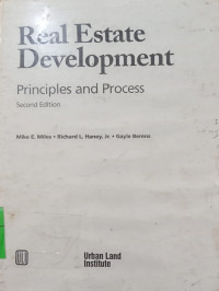 Real Estate Devolepment Principles and Process