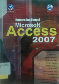 Image of RUMUS DAN FUNGSI MICROSFT ACCESS 2007