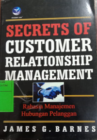 Image of SECRETS OF CUSTOMER RELATIONSHIP MANAGEMENT