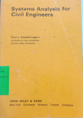 Systems Analysis for Civil Engineers