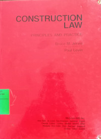 Image of Contruction Law Principles and Practice